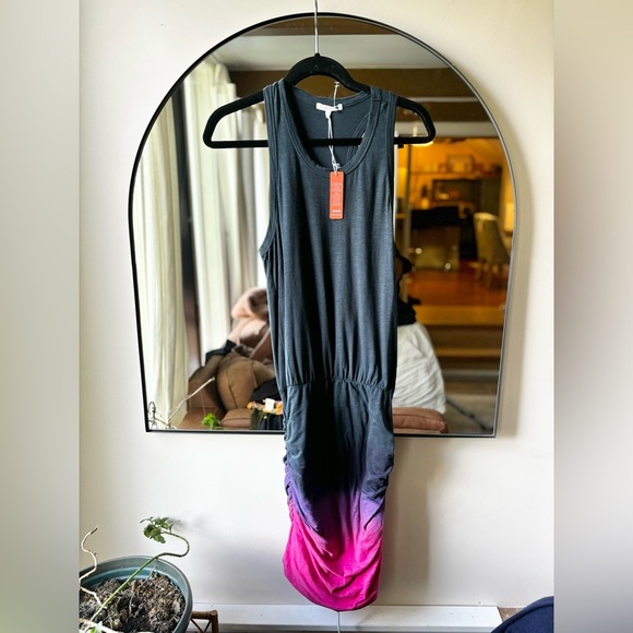 SUNDRY | BNWT Gradient dress in Navy/ pink | size 2 (m/L) - Picture 2 of 6